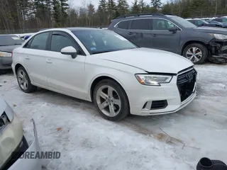 2018 Audi A3 Sedan Premium with VIN WAUB8GFF5J1091118, listed as a IAAI auction lot 41640374 with 101,300 mi miles. Bid and sale history available at carsss.com. Image 1.
