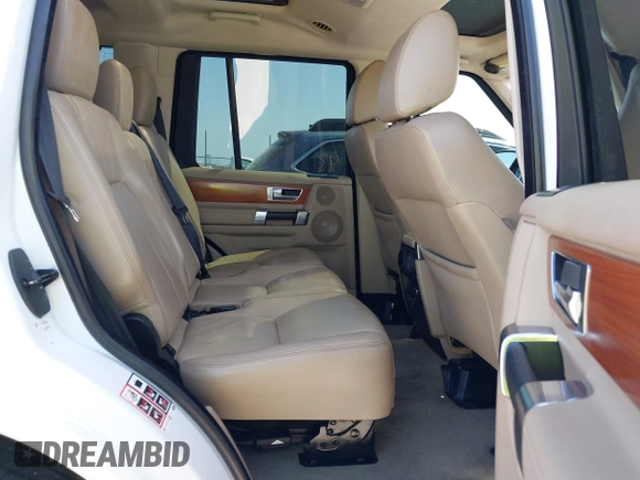 2011 Land Rover LR4 Lux with VIN SALAK2D4XBA551890, listed as a IAAI auction lot 41830524 with 138,406 mi miles and . Bid and sale history available at DreamBid. Image 8.