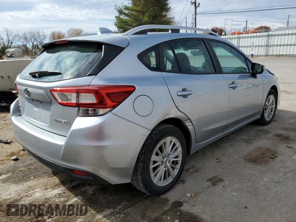 2018 Subaru Impreza Premium with VIN 4S3GTAD66J3724009, listed as a Copart auction lot 64833942 with 105,862 mi miles. Bid and sale history available at carsss.com. Image 4.