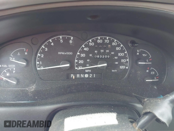 1998 Ford Ranger XL with VIN 1FTZR15X9WPA07294, listed as a IAAI auction lot 41723561 with 63,209 mi miles. Bid and sale history available at carsss.com. Image 7.
