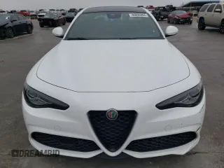 2022 Alfa Romeo Giulia with VIN ZARFAMAN6N7666308, listed as a Copart auction lot 85026984 with Not provided miles and Salvage title. Bid and sale history available at DreamBid. Image 5.
