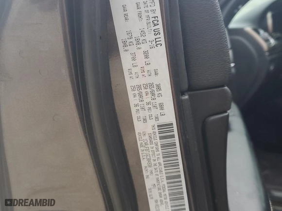 2016 Jeep Grand Cherokee Limited 75th Anniversary with VIN 1C4RJFBT1GC384930, listed as a Copart auction lot 47355805 with 133,816 mi miles and Salvage Title. Bid and sale history available at carsss.com. Image 15.
