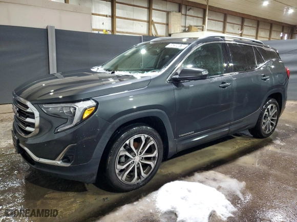 2020 GMC Terrain SLT with VIN 3GKALVEV7LL204285, listed as a Copart auction lot 45299075 with NaN miles and Clean Title. Bid and sale history available at carsss.com. Image 1.