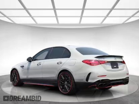 2024 Mercedes-Benz C 63 S AMG E Performance with VIN W1KAF8AB5RR177XXX, listed as a Copart auction lot 64877875 with 12,623 mi miles and Clean title. Bid and sale history available at DreamBid. Image 4.