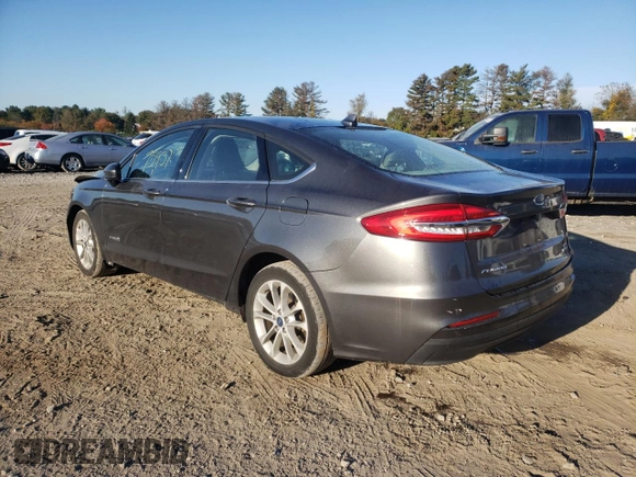 2019 Ford Fusion Hybrid SE with VIN 3FA6P0LU6KR263204, listed as a Copart auction lot 63937812 with 75,957 mi miles. Bid and sale history available at carsss.com. Image 3.