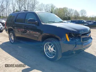 2012 Chevrolet Tahoe LT with VIN 1GNSCBE07CR122317, listed as a IAAI auction lot 41986360 with 172,505 mi miles and . Bid and sale history available at DreamBid. Image 1.