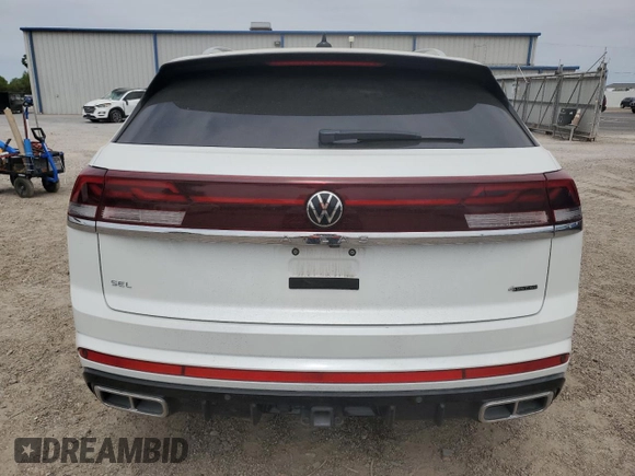 2024 Volkswagen Atlas SEL R-Line with VIN 1V2AE2CA1RC211093, listed as a Copart auction lot 51462025 with 13,844 mi miles and Salvage title. Bid and sale history available at DreamBid. Image 6.