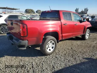 2021 Chevrolet Colorado 2WD Work Truck with VIN 1GCGSBEN0M1174272, listed as a Copart auction lot 84538594 with 58,052 mi miles and Salvage title. Bid and sale history available at DreamBid. Image 3.
