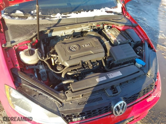 2016 Volkswagen Golf GTI S with VIN 3VW5T7AU9GM013535, listed as a IAAI auction lot 41331181 with 138,236 mi miles. Bid and sale history available at carsss.com. Image 10.