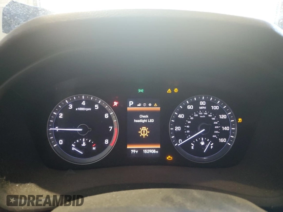 2018 Hyundai Sonata Limited with VIN 5NPE34AF1JH658549, listed as a Copart auction lot 49905755 with 152,908 mi miles and Salvage Title. Bid and sale history available at carsss.com. Image 9.