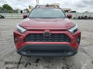 2025 Toyota RAV4 Hybrid XLE Premium with VIN 2T3B6RFV0SW084219, listed as a Copart auction lot 56178785 with 10,726 mi miles and Salvage title. Bid and sale history available at DreamBid. Image 5.