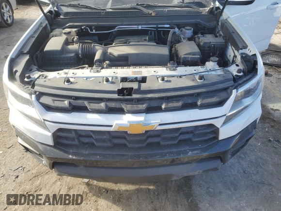 2021 Chevrolet Colorado 2WD Work Truck with VIN 1GCGSBEA2M1192933, listed as a Copart auction lot 83776604 with 67,846 mi miles and Salvage title. Bid and sale history available at DreamBid. Image 12.