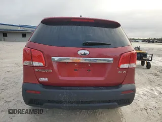 2011 Kia Sorento EX with VIN 5XYKU4A28BG015573, listed as a Copart auction lot 86657014 with 88,250 mi miles and Salvage Title. Bid and sale history available at carsss.com. Image 6.