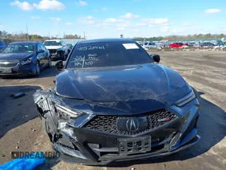 2023 Acura TLX Type S with VIN 19UUB7F06PA003020, listed as a IAAI auction lot 41528461 with 9,328 mi miles. Bid and sale history available at carsss.com. Image 11.