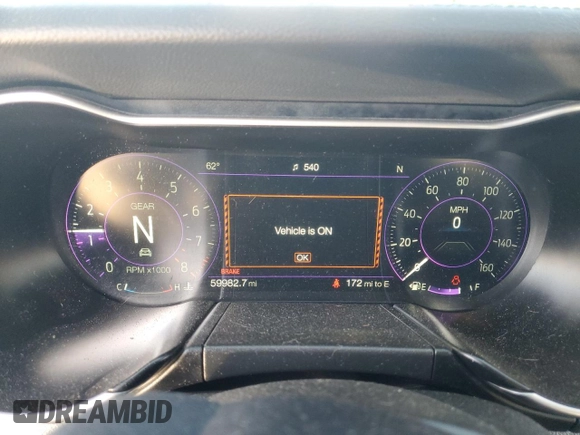 2019 Ford Mustang GT z VIN 1FA6P8CF8K5121018, wystawiony jako Copart lot #56198115 z przebiegiem 59 982 mil mil oraz Szkody całkowita. Historia ofert i sprzedaży dostępna na DreamBid. Obrazek 9.