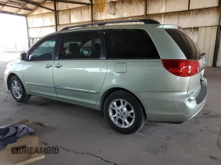 2006 Toyota Sienna XLE with VIN 5TDZA22CX6S479749, listed as a Copart auction lot 51876715 with 129,488 mi miles and Salvage Title. Bid and sale history available at carsss.com. Image 2.