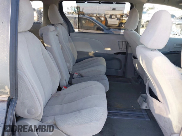 2011 Toyota Sienna LE AAS with VIN 5TDKK3DC8BS166694, listed as a IAAI auction lot 41506895 with 179,744 mi miles and . Bid and sale history available at DreamBid. Image 8.