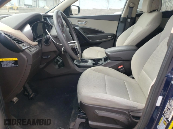 2017 Hyundai Santa Fe 2.4L with VIN 5XYZTDLB0HG452619, listed as a Copart auction lot 60617725 with 100,545 mi miles and Salvage title. Bid and sale history available at DreamBid. Image 7.