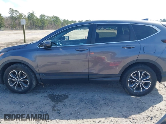 2021 Honda CR-V EX with VIN 2HKRW2H5XMH640257, listed as a IAAI auction lot 41656618 with 1 mi miles. Bid and sale history available at carsss.com. Image 13.