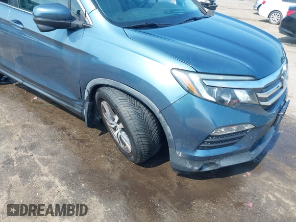 2018 Honda Pilot EX-L with VIN 5FNYF6H52JB050535, listed as a IAAI auction lot 42576721 with 99,280 mi miles and . Bid and sale history available at DreamBid. Image 6.