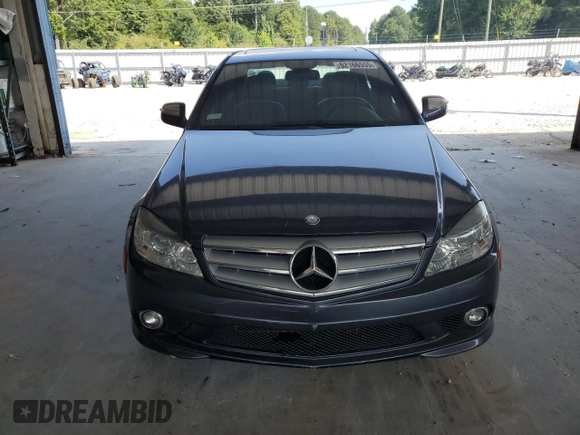 2009 Mercedes-Benz C 350 Sport with VIN WDDGF56XX9R043614, listed as a Copart auction lot 62166555 with 154,142 mi miles and Salvage title. Bid and sale history available at DreamBid. Image 5.