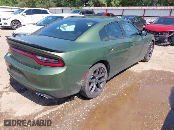 2021 Dodge Charger SXT with VIN 2C3CDXBG7MH681655, listed as a IAAI auction lot 42181067 with 66,036 mi miles and . Bid and sale history available at DreamBid. Image 4.