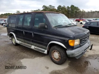 1999 Ford Econoline Cargo with VIN 1FDRE14W8XHA94374, listed as a Copart auction lot 84202274 with 121,869 mi miles and Clean Title. Bid and sale history available at carsss.com. Image 4.