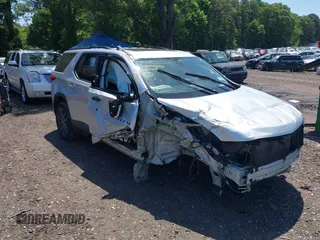 2021 Chevrolet Traverse RS with VIN 1GNEVJKW5MJ166410, listed as a IAAI auction lot 42578250 with 61,088 mi miles and . Bid and sale history available at DreamBid. Image 1.