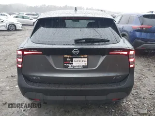 2025 Nissan Kicks S with VIN 3N8AP6BB4SL353921, listed as a IAAI auction lot 41552427 with 3,006 mi miles. Bid and sale history available at carsss.com. Image 16.