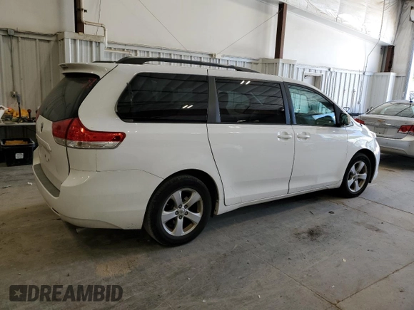 2013 Toyota Sienna LE AAS with VIN 5TDKK3DC5DS286603, listed as a Copart auction lot 56873665 with 195,600 mi miles and Non repairable. Bid and sale history available at DreamBid. Image 3.