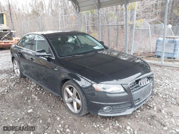 2012 Audi A4 2.0T Premium Plus with VIN WAUFFAFL9CN011096, listed as a IAAI auction lot 41698678 with 117,840 mi miles. Bid and sale history available at carsss.com. Image 1.