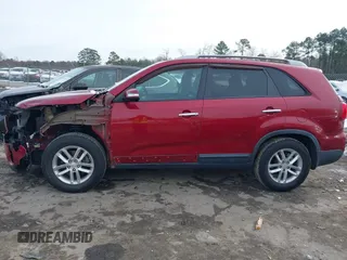 2014 Kia Sorento LX with VIN 5XYKT4A7XEG482738, listed as a IAAI auction lot 41295018 with 64,080 mi miles and . Bid and sale history available at carsss.com. Image 15.