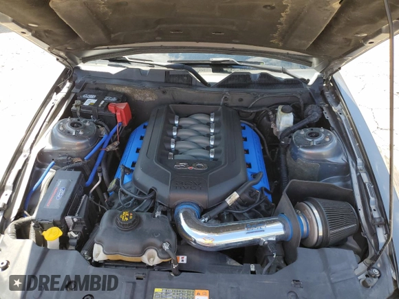 2013 Ford Mustang GT with VIN 1ZVBP8CF5D5232330, listed as a Copart auction lot 53257485 with 147,556 mi miles and Salvage title. Bid and sale history available at DreamBid. Image 12.