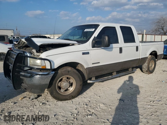 2002 Ford F-350 XL with VIN 1FTSW30F02EB62259, listed as a Copart auction lot 44232015 with 507,871 mi miles and Salvage Title. Bid and sale history available at DreamBid. Image 1.