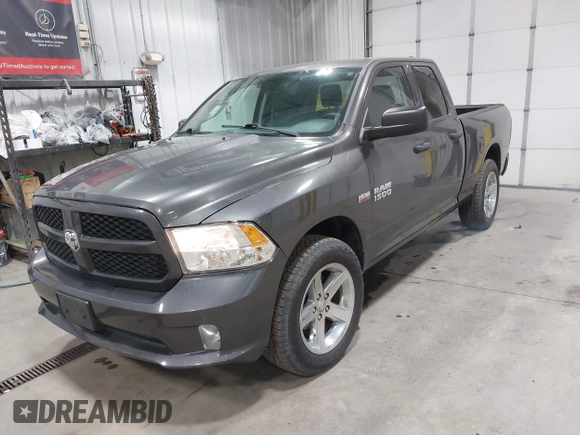 2014 Ram 1500 Tradesman z VIN 1C6RR7FT3ES214670, wystawiony jako IAAI lot #42517415 z przebiegiem 214 314 mil mil oraz . Historia ofert i sprzedaży dostępna na DreamBid. Obrazek 2.
