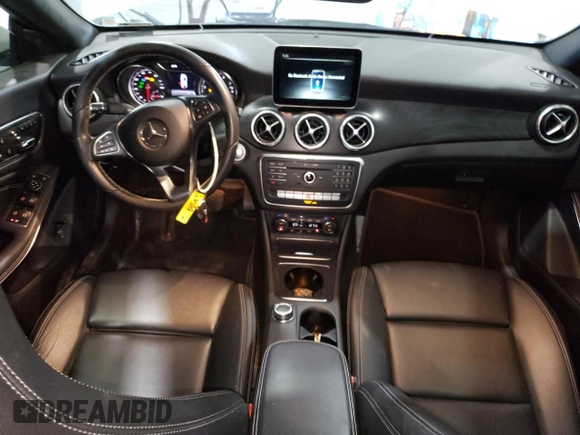 2018 Mercedes-Benz CLA 250 with VIN WDDSJ4GBXJN563958, listed as a Copart auction lot 67325973 with 52,855 mi miles and . Bid and sale history available at DreamBid. Image 8.