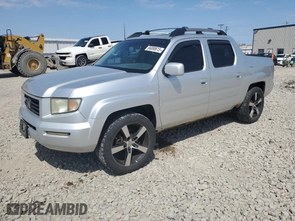 2006 Honda Ridgeline RTL with VIN 2HJYK16576H533470, listed as a Copart auction lot 56088615 with 244,020 mi miles and Clean Title. Bid and sale history available at DreamBid. Image 1.