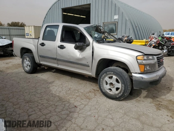 2006 GMC Canyon SLE2 with VIN 1GTDT136068118042, listed as a Copart auction lot 78151784 with 134,339 mi miles and Salvage Title. Bid and sale history available at carsss.com. Image 4.