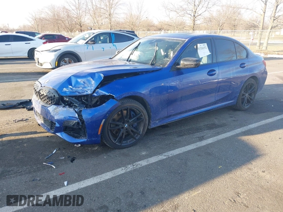 2020 BMW 3 Series M340i xDrive with VIN WBA5U9C04LFH45166, listed as a IAAI auction lot 41326152 with 37,746 mi miles and . Bid and sale history available at DreamBid. Image 17.