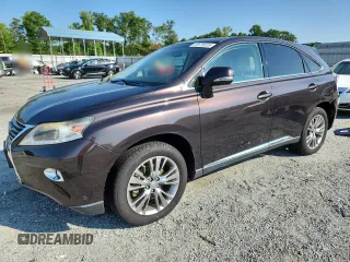 2013 Lexus RX 450h с VIN JTJZB1BA3D2412837, выставлен на аукционе Copart как лот 63576525 с пробегом 148 193 миль миль и Списание • Salvage title. История ставок и продаж доступна на DreamBid. Изображение 1.