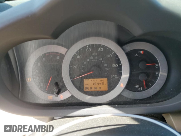 2010 Toyota RAV4 Limited with VIN 2T3DF4DV9AW036232, listed as a Copart auction lot 55261595 with 154,491 mi miles and Salvage title. Bid and sale history available at DreamBid. Image 9.