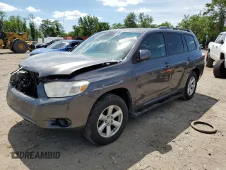 2010 Toyota Highlander with VIN 5TDZK3EHXAS010082, listed as a Copart auction lot 57562525 with 180,355 mi miles and Salvage title. Bid and sale history available at DreamBid. Image 1.