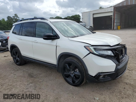 2019 Honda Passport Elite with VIN 5FNYF8H01KB005393, listed as a Copart auction lot 51020344 with 64,767 mi miles. Bid and sale history available at carsss.com. Image 4.