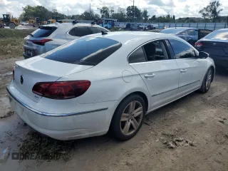 2013 Volkswagen CC Sport with VIN WVWBP7AN4DE554545, listed as a Copart auction lot 73850954 with 0 mi miles and Salvage Title. Bid and sale history available at carsss.com. Image 3.
