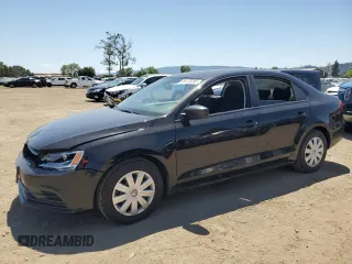 2015 Volkswagen Jetta S с VIN 3VW2K7AJ1FM347407, выставлен на аукционе Copart как лот 55170265 с пробегом 105 899 миль миль и Списание • Salvage title. История ставок и продаж доступна на DreamBid. Изображение 1.
