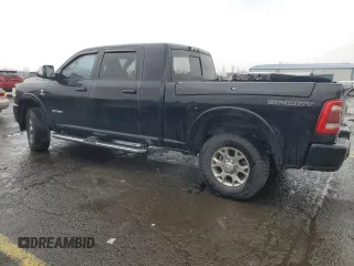 2019 Ram 2500 Laramie with VIN 3C6UR5NL8KG588291, listed as a Copart auction lot 81925344 with 100,029 mi miles and Salvage Title. Bid and sale history available at carsss.com. Image 2.