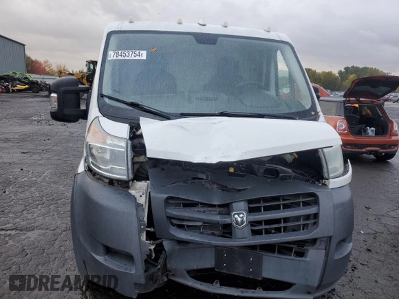 2016 Ram ProMaster Cargo with VIN 3C6TRVAG0GE101673, listed as a Copart auction lot 78453754 with 169,523 mi miles and Salvage Title. Bid and sale history available at DreamBid. Image 5.
