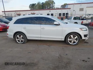 2015 Audi Q7 Premium Plus with VIN WA1LGAFE4FD007207, listed as a IAAI auction lot 41909751 with 59,836 mi miles and . Bid and sale history available at DreamBid. Image 13.