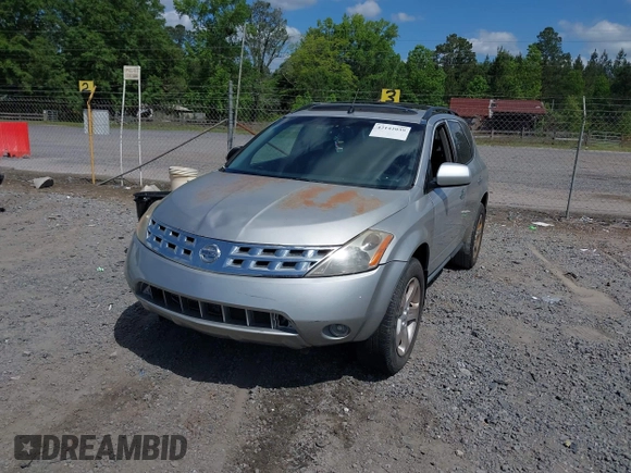 2004 Nissan Murano SL with VIN JN8AZ08T04W214583, listed as a IAAI auction lot 42142039 with 283,331 mi miles and . Bid and sale history available at DreamBid. Image 2.