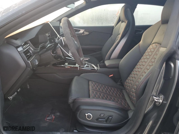 2024 Audi RS 5 Sportback with VIN WUAAWCF58RA902364, listed as a Copart auction lot 85531744 with 2,901 mi miles and Salvage Title. Bid and sale history available at carsss.com. Image 7.